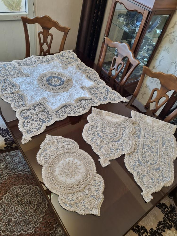 ۵ تیکه رنگ کرم نسکافه ای روشن