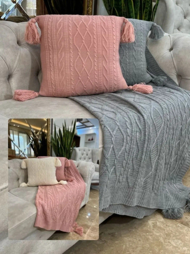 طوسی روشن و صورتی چرک